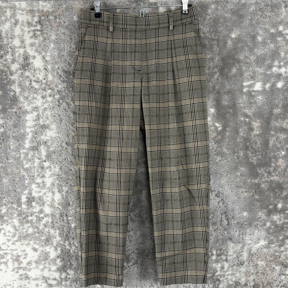 LOFT‎ Petite Size SP Cropped Stretch Ankle Pants Flat Front Pull On Casual